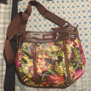 Sak Roots floral purse